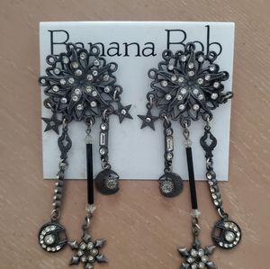 Vintage Banana Bob Earrings